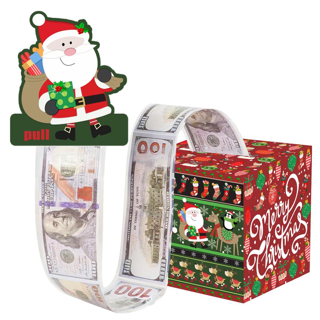 Christmas Party Decor Gift Box With Red Themed For Holiday Celebrations