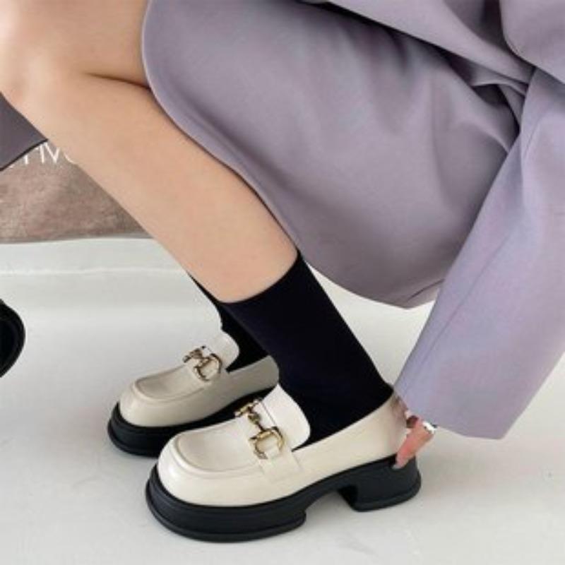 Fashion Woman's Mary Jane Single Shoe Retro Platform Lolita Loafers Pumps New Fad Sweet Girl Students Bow Leather Shoes Zapatos De Mujer