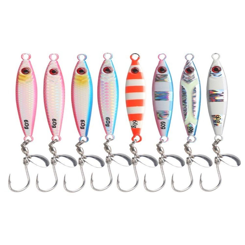 30g/40g Glow Shore Jig Spinnerhook Boat Fishing Lure Premium Quality Jigging Lure  Boat Fishing