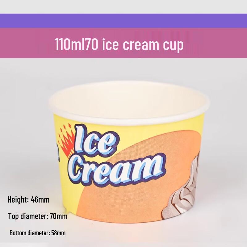 Miao Jiayi Disposable Ice Cream Paper Cups