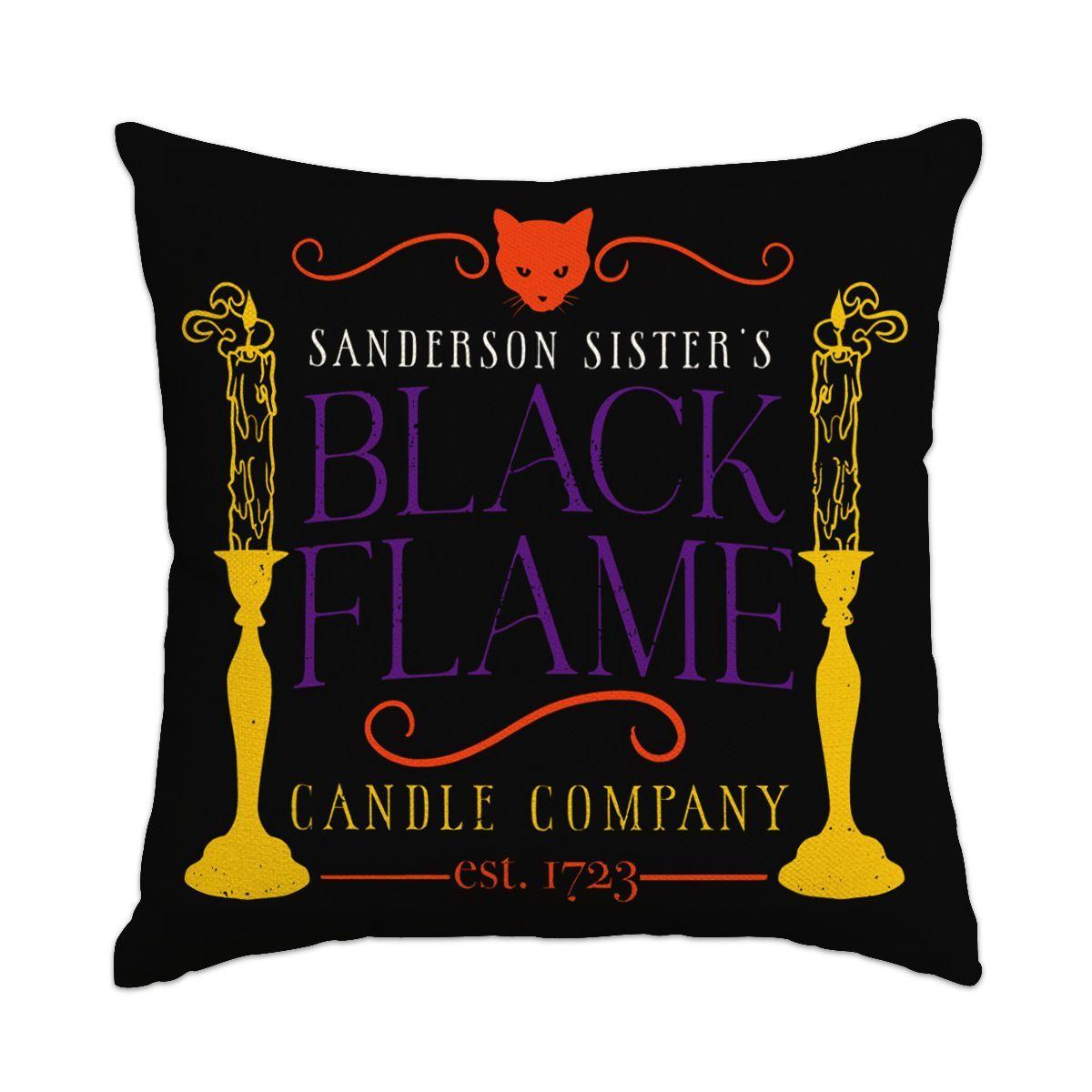 

New Halloween Square Pillowcase Halloween Night Horror Skull Witch Decoration Pillowcase Photography Decoration Cushion Cover 18x18Inch