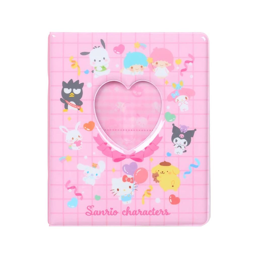 Sanrio L-size Photo Pocket Album (Enjoy Idol) Characters PVC Approximately 18 Cm Wide 3.3 Deep 22 High 6-hole Type 12 Sheets (48 Pockets) Binder