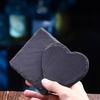 6Pcs Natural Slate Drink Coasters Black Stone Insulation Cup Coaster for Coffee Table, Home Kitchen, Bar