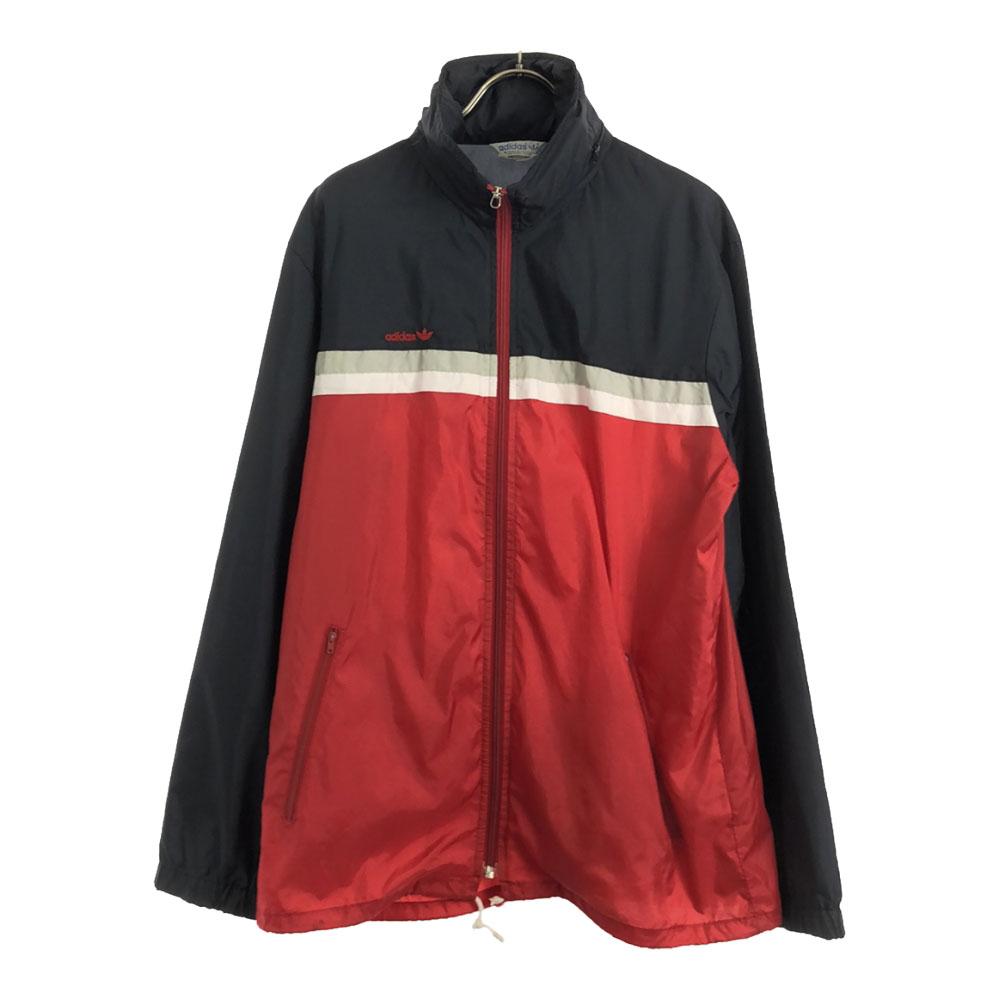 

adidas 70-е 80-е Винтажная Descente Вышитый логотип Трилистник Нейлоновая куртка Подержанная мужская