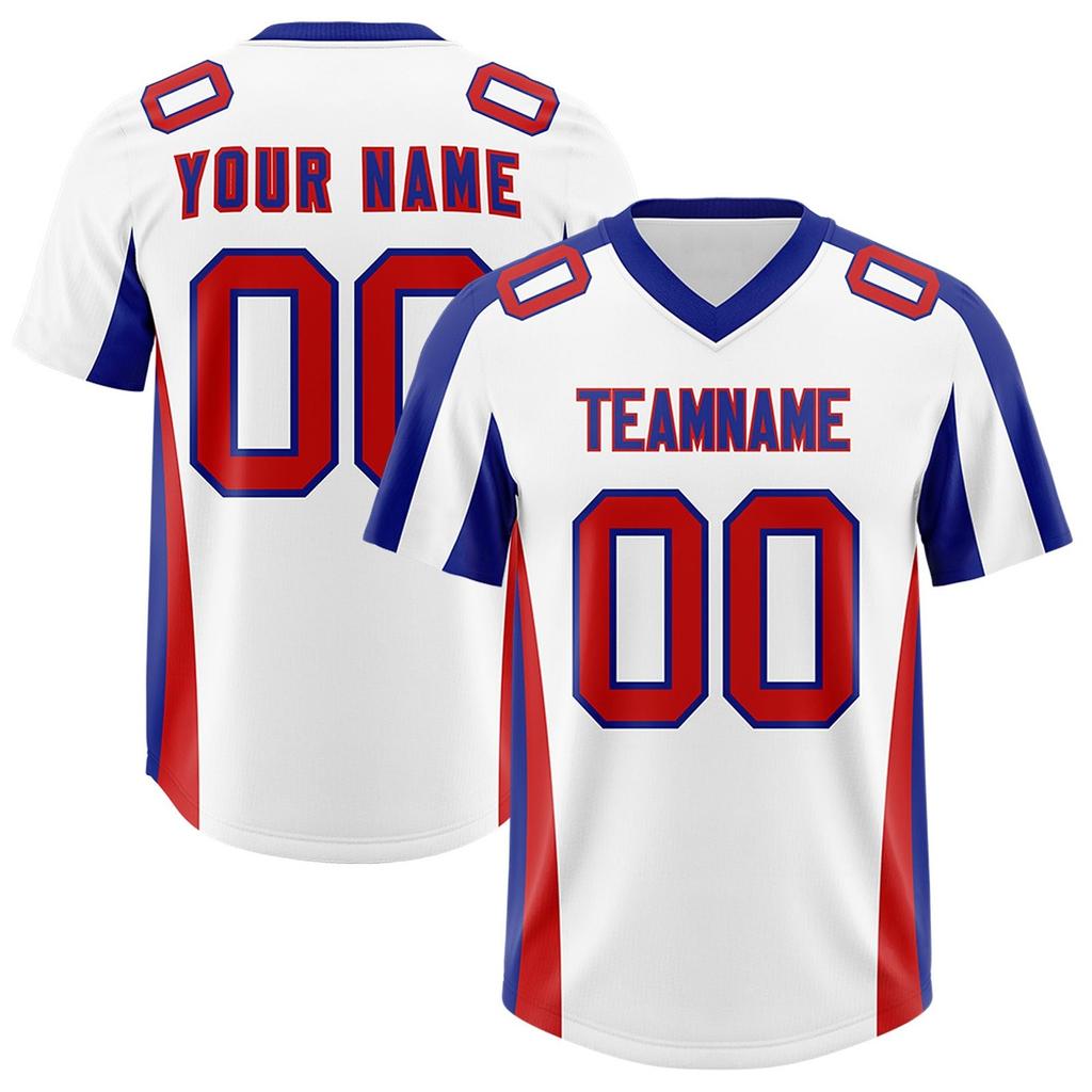 Custom Football Jerseys Personalized Printed Team Name & Number Sports Uniform For Men Women Youth
