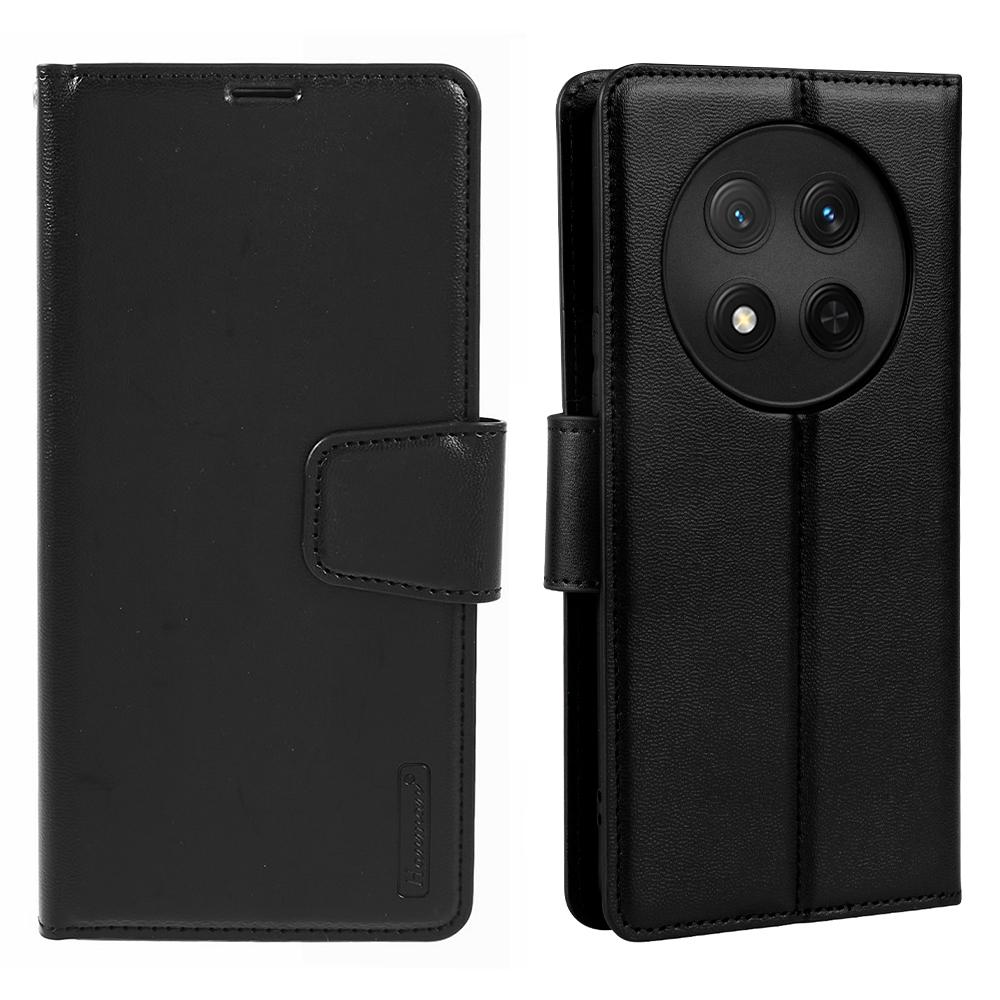 HANMAN Mill Series Phone Case for Honor X9c 5G/X60 Pro 5G/Magic7 Lite 5G Wallet Stand PU Leather Cover