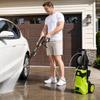 High Pressure Cleaner 4800PSI Electric Washer with 4 Nozzles & 33Ft Hose Power Overheat Protect for Car Fence Patio Cleaning Heavy Duty