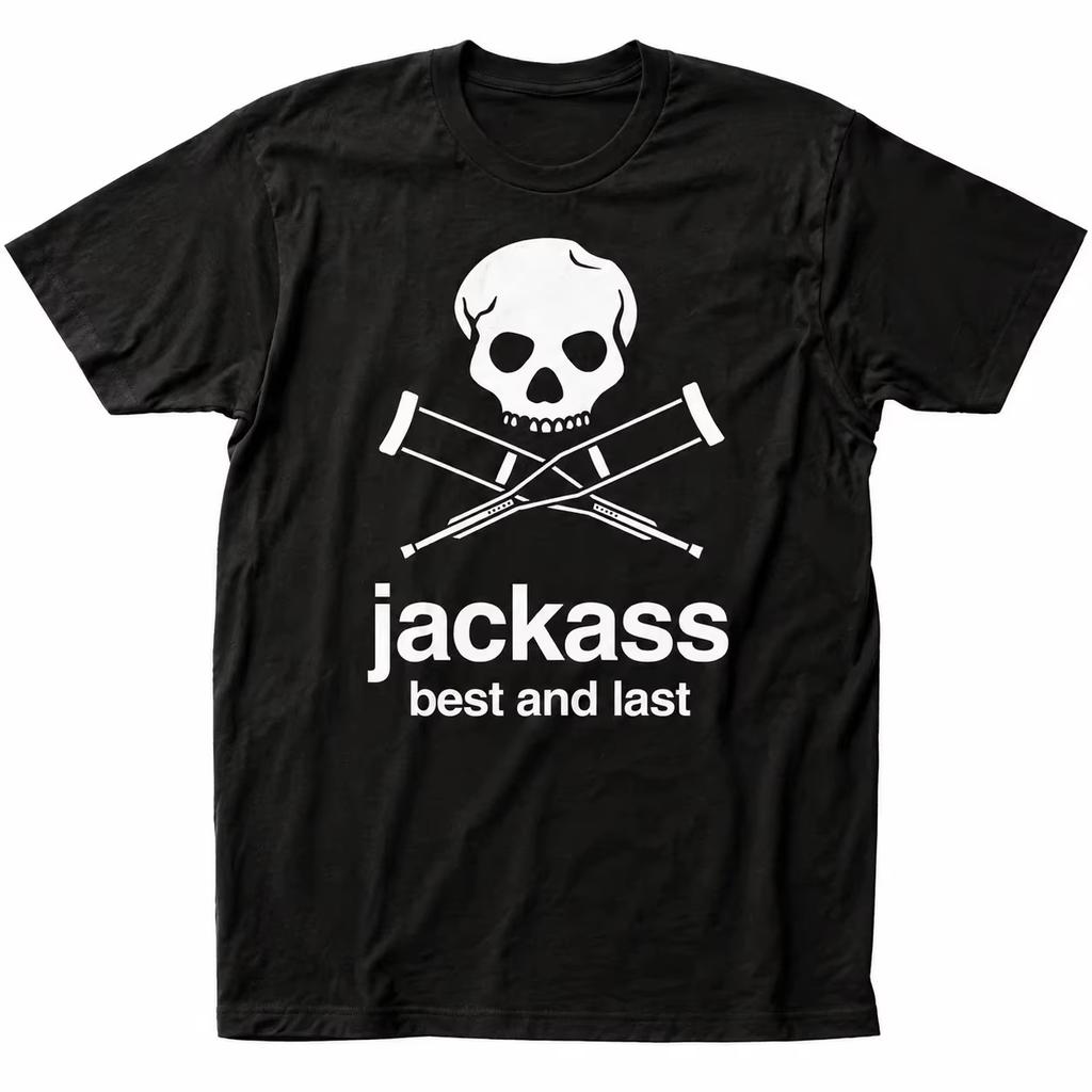 Jackass Best and Last Mark Movie Print Tshirt Unisex Fashion Classic 2026 Summer Street Style Tshirt
