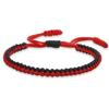 Women's Two-Color Ethnic Knot Bracelet: High-End Handwoven Jewelry