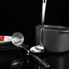 Soup Spoon Colander Thickened 304 Stainless Steel Cooking Funnel Tableware Kitchen Can Hang Soup Oil Separation