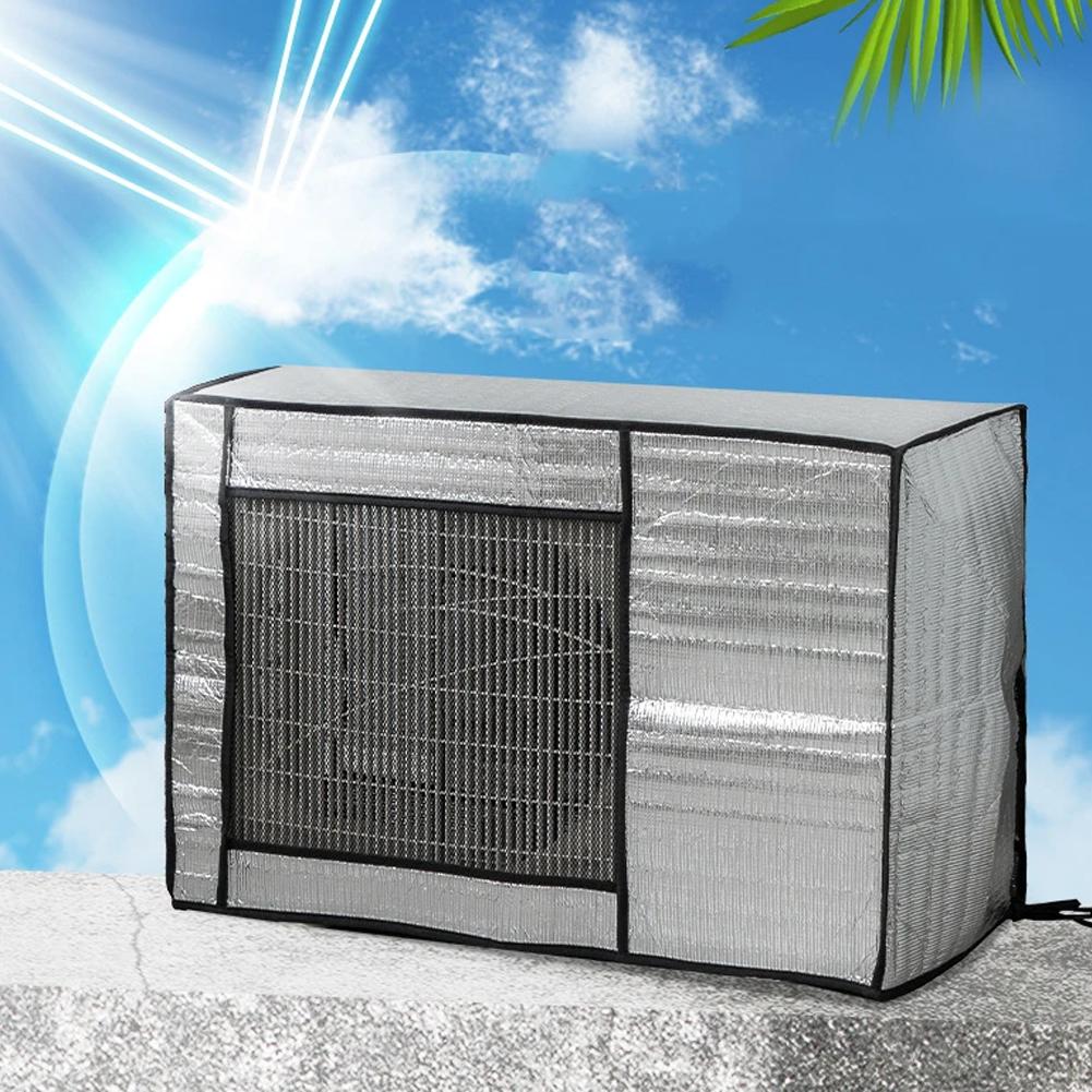 Aluminum Foil Dust Cover for Air Conditioner Protect Against Weather and Aging