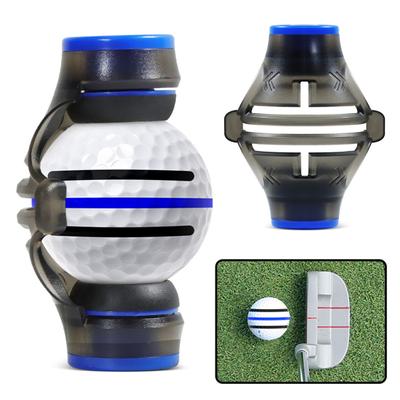 Golf Ball Marker Stencil with Marker Pens Lightweight Portable Versatile Precision Golf Ball Liner Drawing Marking Tool Kit