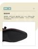 Retro Sheepskin Women's Shoes Spring Small Square Head Shallow Mouth Low Heel Flat Bottom Single Shoes Beaded Mom Commuting Mary Jane Shoes Women