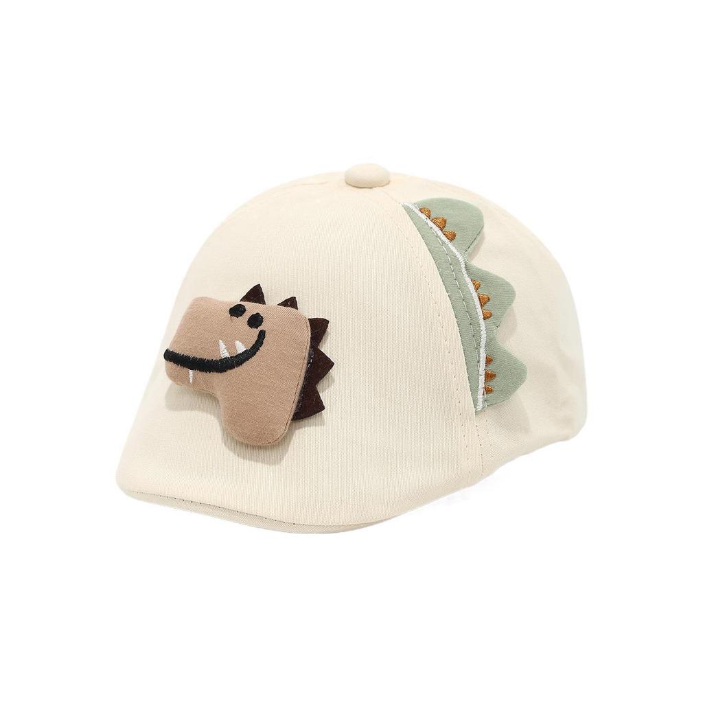 Korean Style Cartoon Bear Sun Protection Beret for Kids - Toddler Newsboy Cap