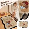Cute Animal Diatomaceous Bath, Absorbent Non- Floor for Entryway, Quick Drying Easy Clean, 4060cm - Artistic Dog