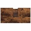Bathroom Cabinet Smoked Oak 65x33x60 cm Wood Based Panel