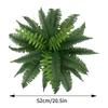 Lifelike Artificial Boston Fern Fake Plastic Plants Decorations UV Resistant For Outdoor Home Kitchen Decor Garden Decoration