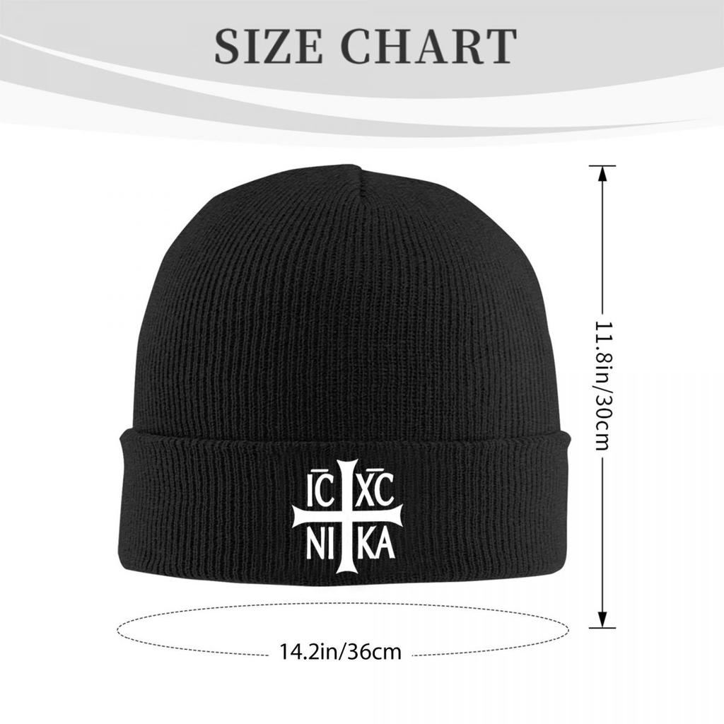 Ic Xc Ni Ka Warme Strickmütze Winter Strickmütze Mütze Beanie Hip Hop Kappen für Unisex