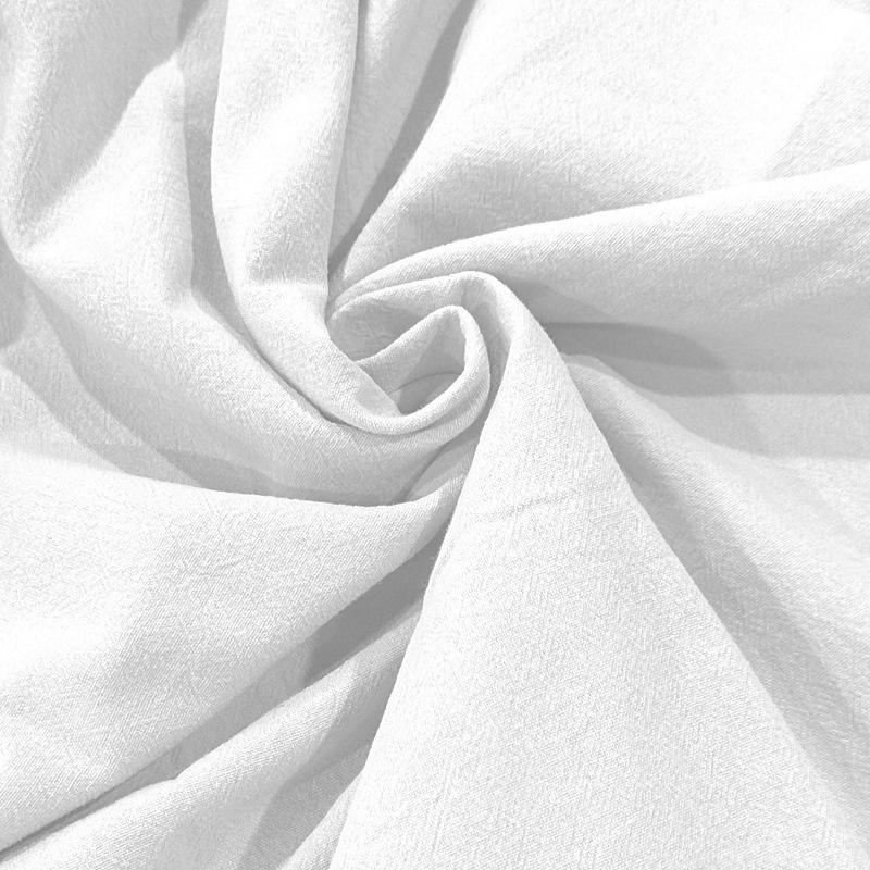 Spring and Autumn Long Sleeve Men's T-shirt Linen Thin Staple Button Hoodie Loose Casual Shirt Men