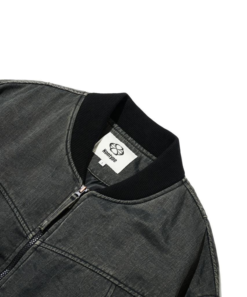 NONTYPE Sector Washed Ma-1 Bomber (Charcoal)