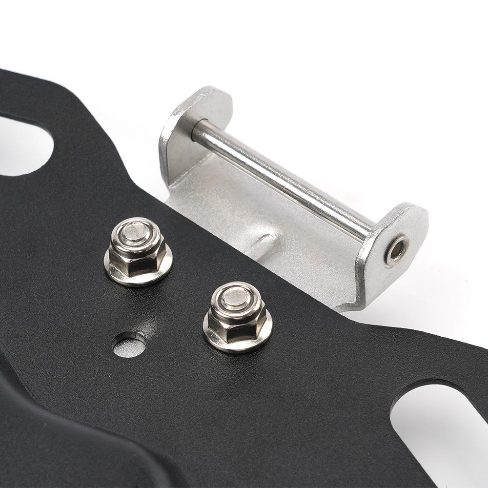 Motorcycle Lock Support Bars with Side Luggage Fasteners and Trunk Pannier Screws for Secure Storage Solutions