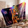 Warm Flannel BlanketScooby-Doo Soft Cozy Throw Blanket for Bedroom Couch