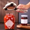 Strain-Free Jar Bottle Opener with Adjustable Capper Mechanism Easy Lid Removal Long Handle Non-slip Jar Cap Remover