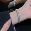 Lekka, luksusowa, wysokiej jakości bransoletka z cyrkoniami. Osobowość Minimalistyczna elegancka bransoletka. Bransoletka z wzorem mody mniejszości europejskiej i amerykańskiej