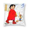 Heidi Peter E Nonno Alpi Capra Montagna Fodera Cuscino 40x40 Arredamento Casa Cartone Animato Film Cuscino Decorativo Per Soggiorno Doppio Lato
