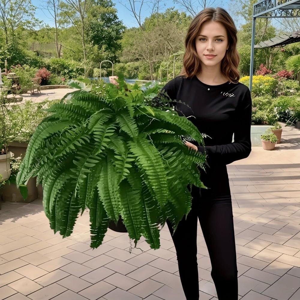 Plante Artificielle en Plastique Liane Feuille de Soie Couleur Verte Rotin Artificiel Feuilles de Lierre Rameaux Suspension Murale Feuille en Plastique Décoration de Maison