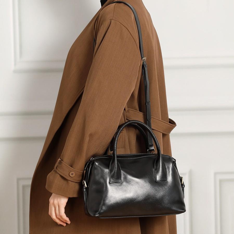 Za Trendy Bowling Bag Women'S High-End Mini Handbag Crossbody Shoulder Pillow Bag
