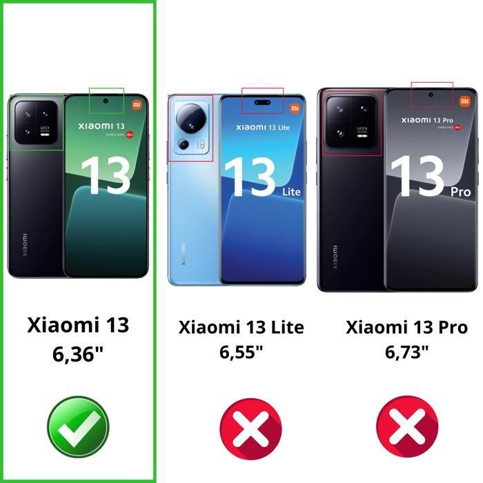 Tempered Glass - Phonillico® - Xiaomi 13 - Pack of 2 - Highly Scratch Resistant - Transparent