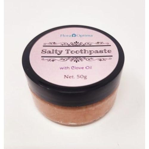 

Flora Optima Salt Toothpaste (with Manuka Honey and Clove Essential Oil) 50g