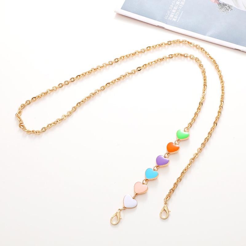 Metalowy łańcuszek do telefonu crossbody odporny na upadki z klipsem i smyczą 125 cm