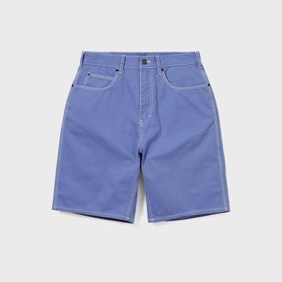 Disisneverthat Contrast Stitch Short Blue