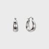Teazen Maximized Volume Silver White Earrings TEDSVW14034M