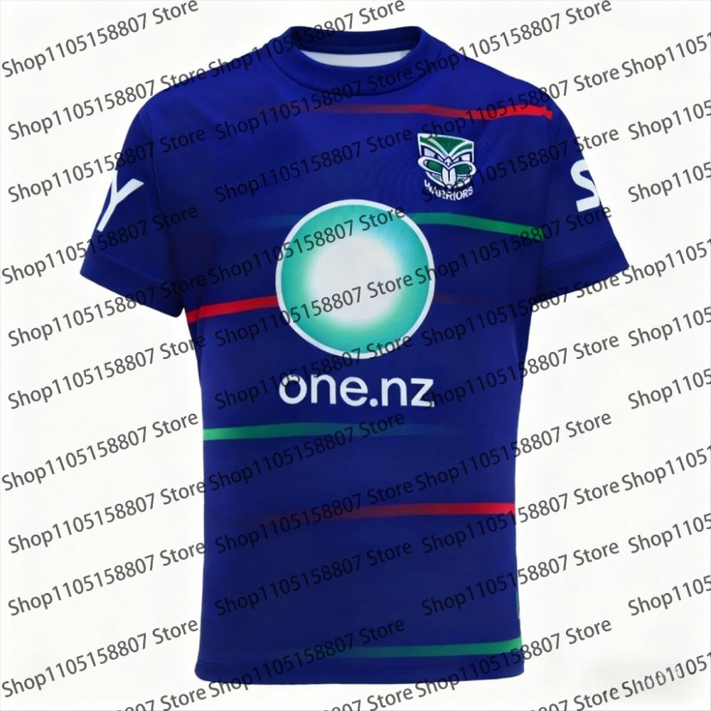 2026 Summer Men's Bestseller New Zealand Warriors Rugby Training Uniform T-shirt for Both Men and Women Quick-drying Top