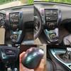 3D Car Interior Accessories Panel Chameleon Carbon Fiber Vinyl Wrap DIY Sticker Purple Green GZW