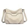Solide Weiche Leder Kleine Umhängetaschen für Damen 2026 Mode Einfache Messenger Bag Designer Lässige Schultertasche Sac A Main