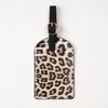 Leopard Print PU Leather Passport Holder Case Travel Luggage Tags Pasport Protective Cover Travel Accessories for Women Men