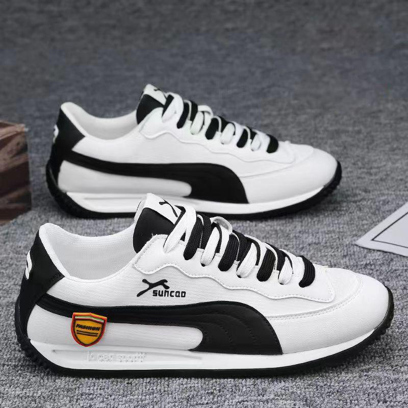 2025 Breathable Men's Fashion Shoes Versatile Summer Casual Forrest Gump Shoes Men's Sports Running Shoes White Sports Shoes