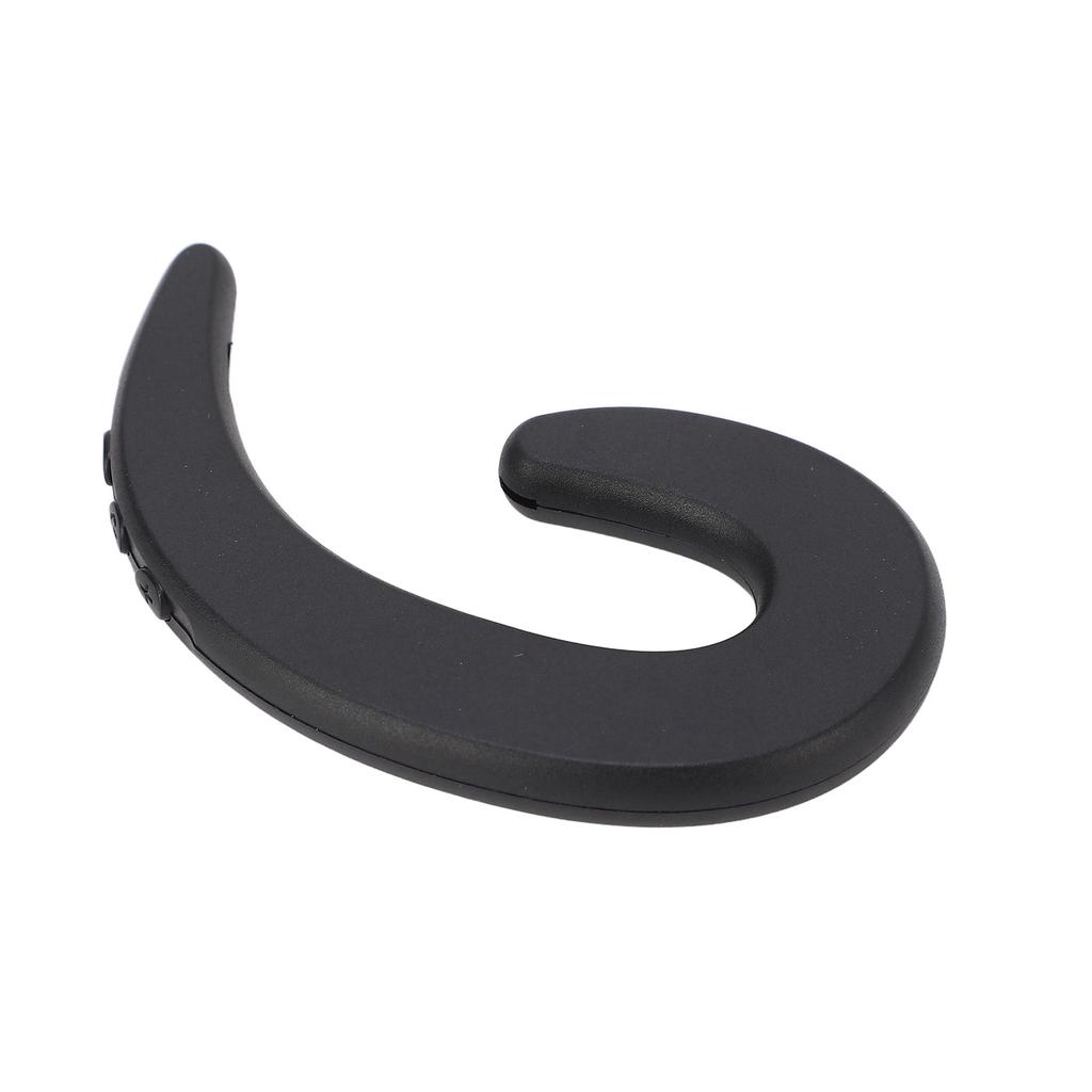 Wireless Bluetooth Headset Earphone Stereo EarHook With Micphone (Black)