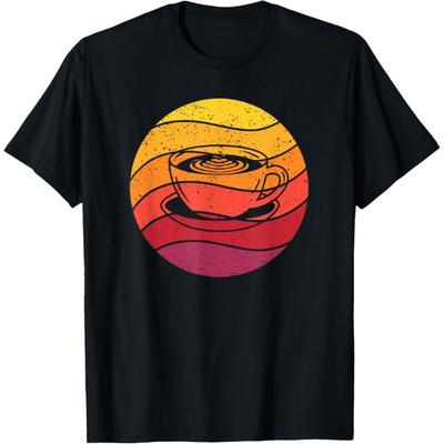Coffee Retro Style Vintage T-Shirt(6)