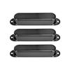 3Pcs Electric Guitar Single Coil Pickup Cover Copper Instrument Accessory Set Kit