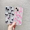 Melody Kulomie Is Suitable for iPhone157Pro Mobile Phone Case, Cartoon Apple 14 Protective Case, Transparent 11 Women's Models.