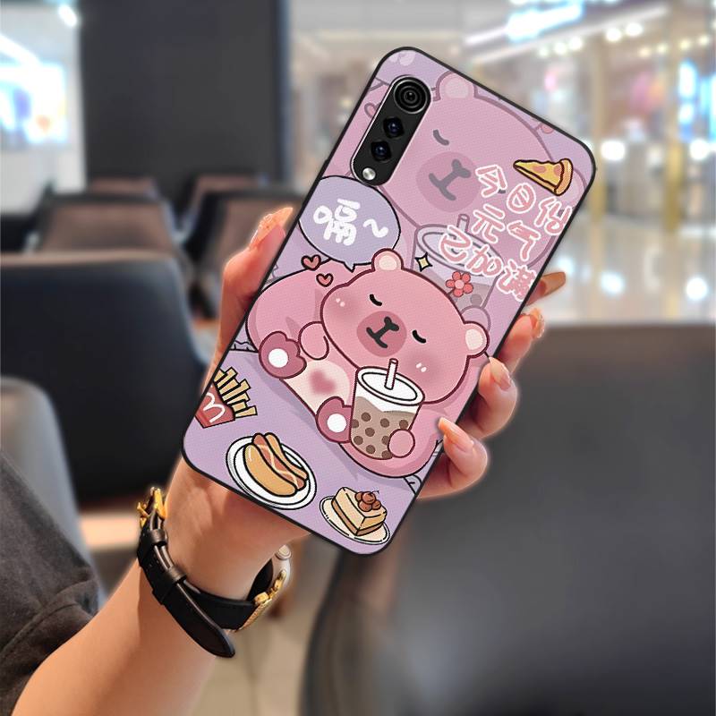 Soft Case Anti-knock Phone Case For LG Velvet 4G/5G Shockproof Full Wrap Protective Cute Dirt-resistant Durable Silicone