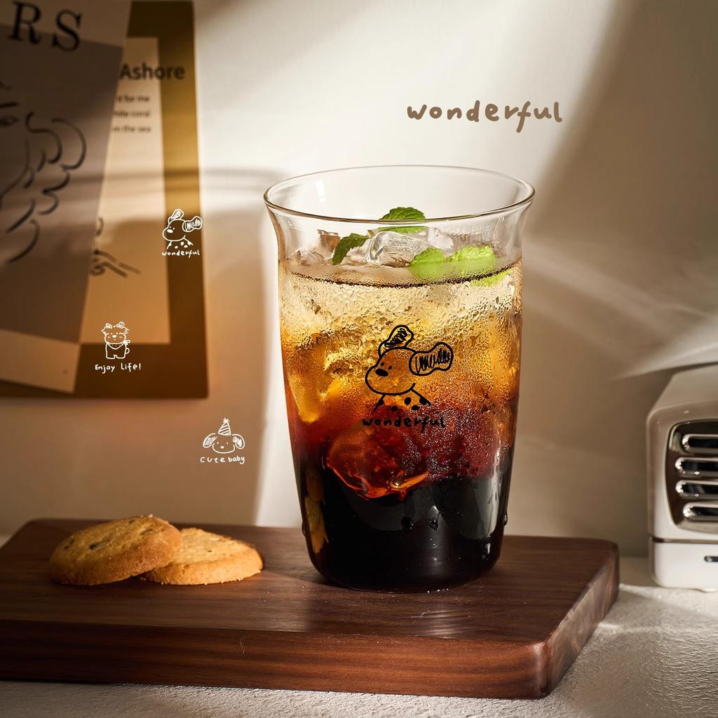 Vaso Gianxi de Vidrio de Borosilicato Alto para Uso Doméstico Resistente al Calor Taza de Agua para Mujeres de Alta Belleza Taza de Café