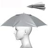 Przenośny Kapelusz Parasol Przeciwdeszczowy Unisex Składany Zewnętrzny Wędkarstwo Osłona Przeciwsłoneczna Wodoodporny Kemping Nakrycie Głowy Plażowe Kapelusze Wędkarski Kapelusz