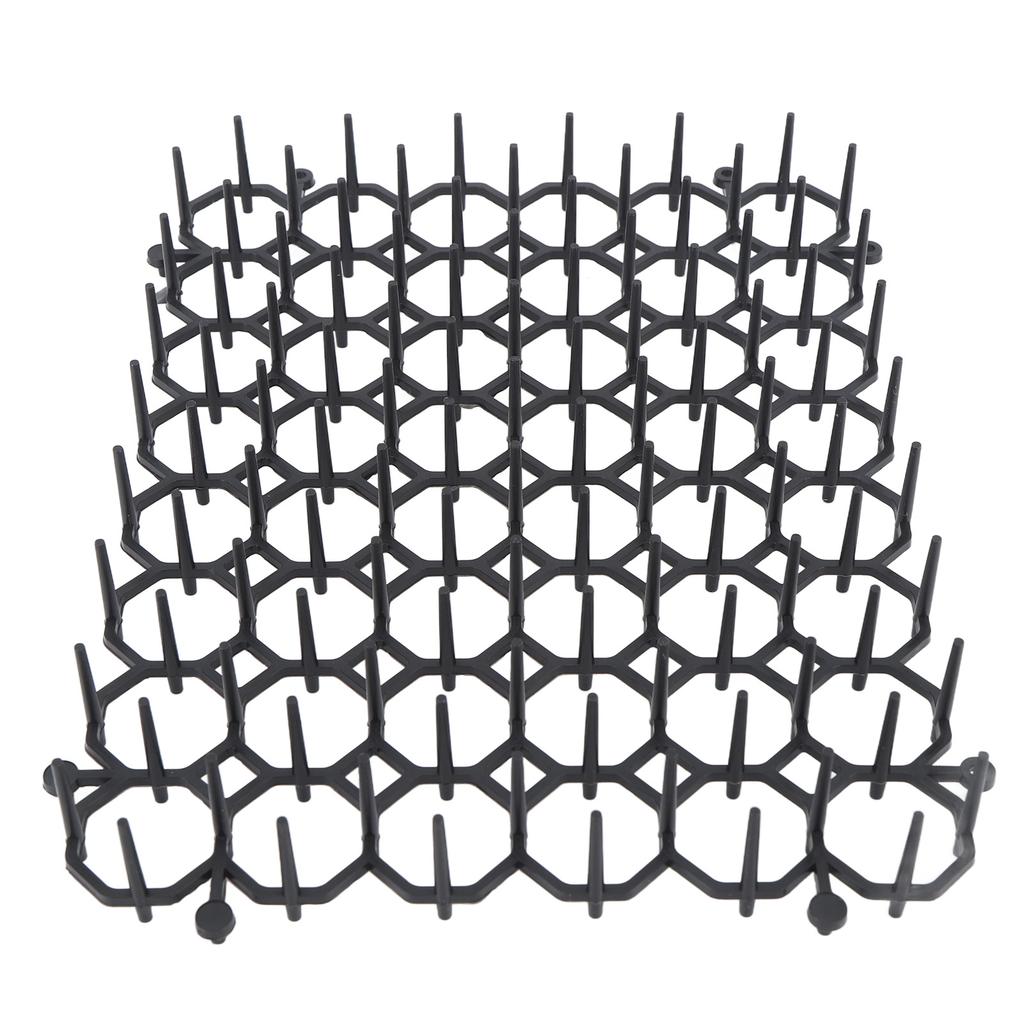 12Pcs Cat Deterrent Mat Anti Cat Dog Network Indoor Outdoor Repellent Training Plastic Spike Mat