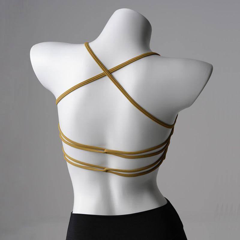 

Fall 2024 Backless Bra Outdoor Dance Yoga